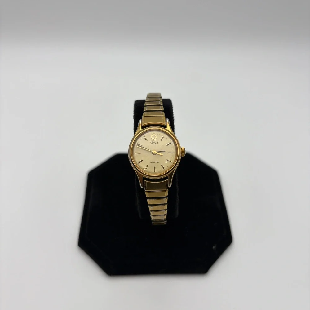 Women's Timex Gold Tone Quartz Watch (Needs Battery)